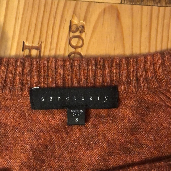 Orange Thin Sweater - Picture 2 of 4